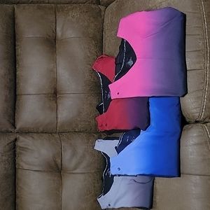 Koi Ombre set of 4 Size Large Scrub Tops *Make Offer